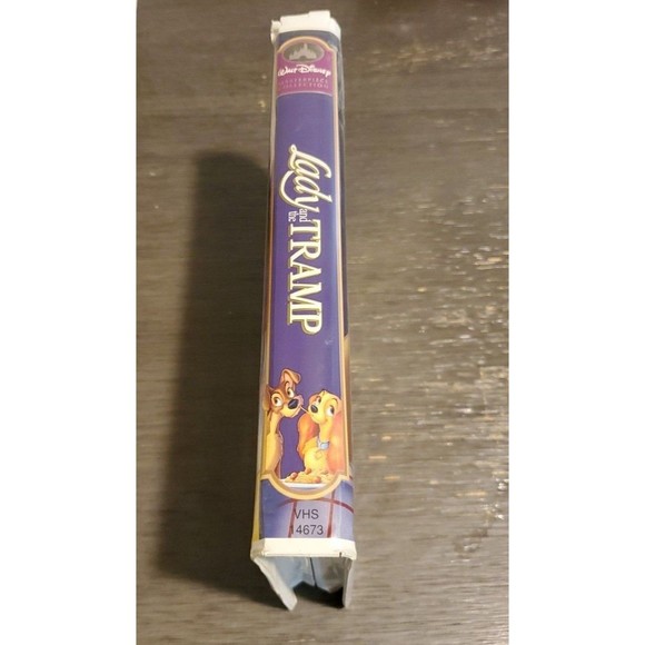 Rare Walt Disney Classic Lady and the Tramp VHS Good Condition - Picture 3 of 5